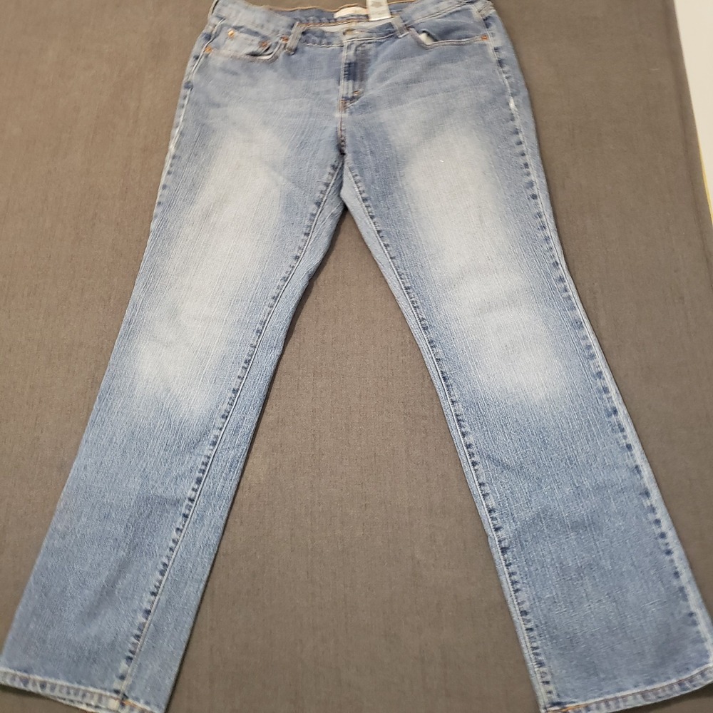Levis 505 Jeans Womens Size 12 Mid Rise Straight‎